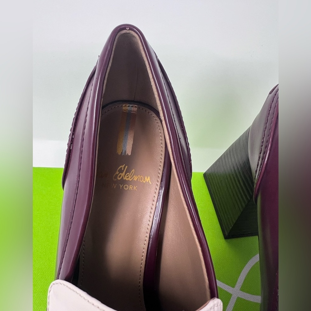 Elegant Burgundy Loafers - Picture 3 of 9